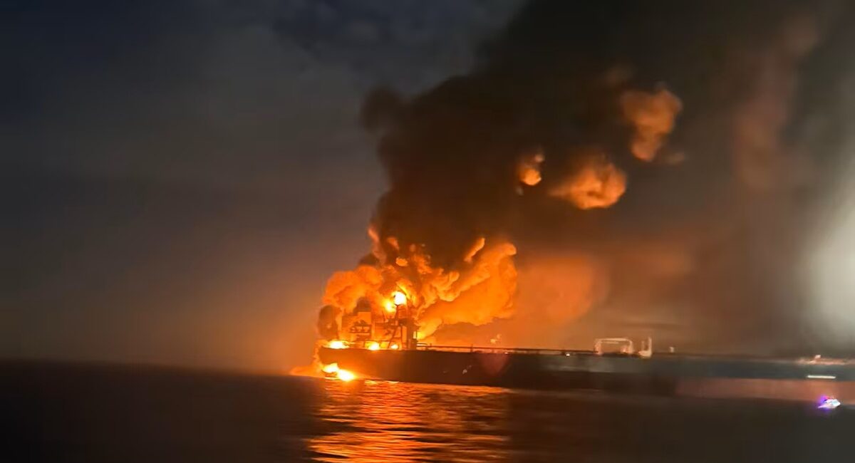 Russia Blames Ukraine for Gas Tanker Explosions off Libya