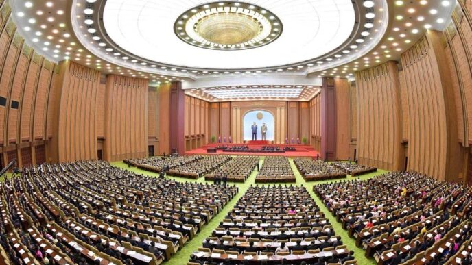 North Korea New Legislature to Convene March 22