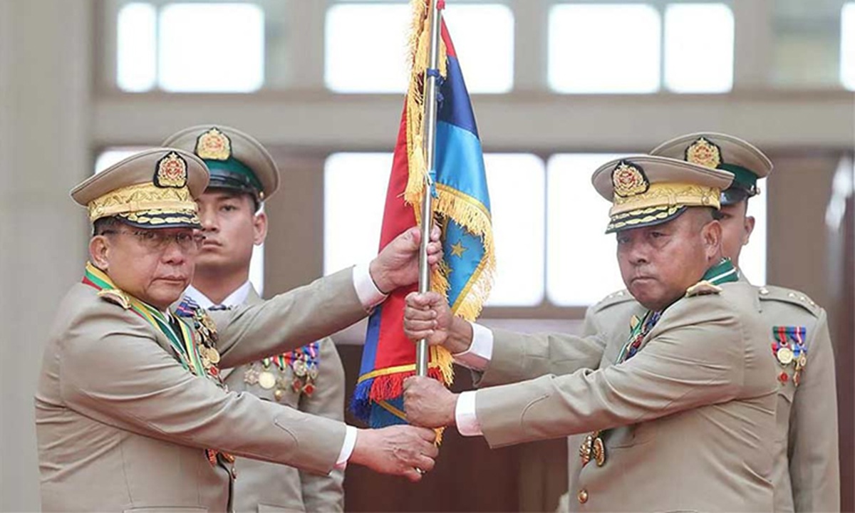 Myanmar Junta Chief Elected Vice President