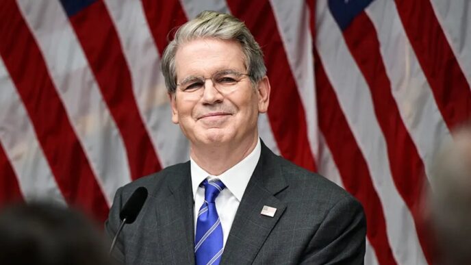 US Treasury Secretary Scott Bessent