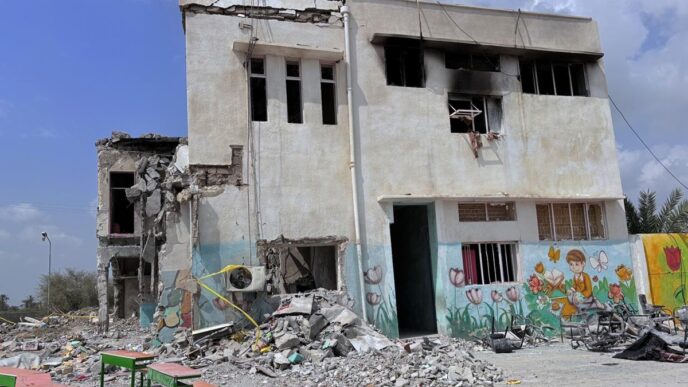 Trump Blames Iran for Deadly School Strike