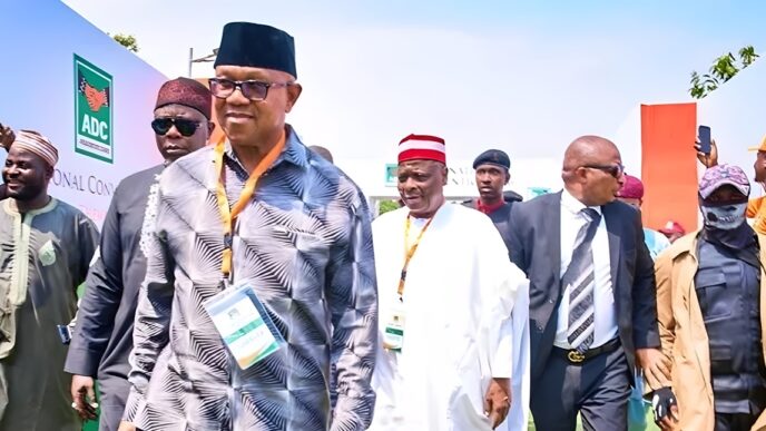 Peter Obi at the ADC Convention