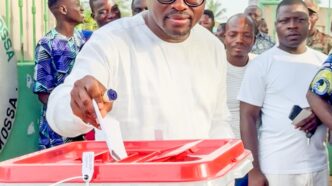 Talon-Backed Candidate Wadagni Casts Vote (News Central TV)