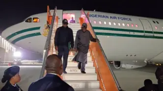 Tinubu Arrives Lagos After Plateau Visit