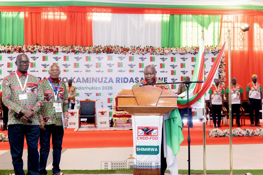 Burundi President Secures Ruling Party Ticket for 2027