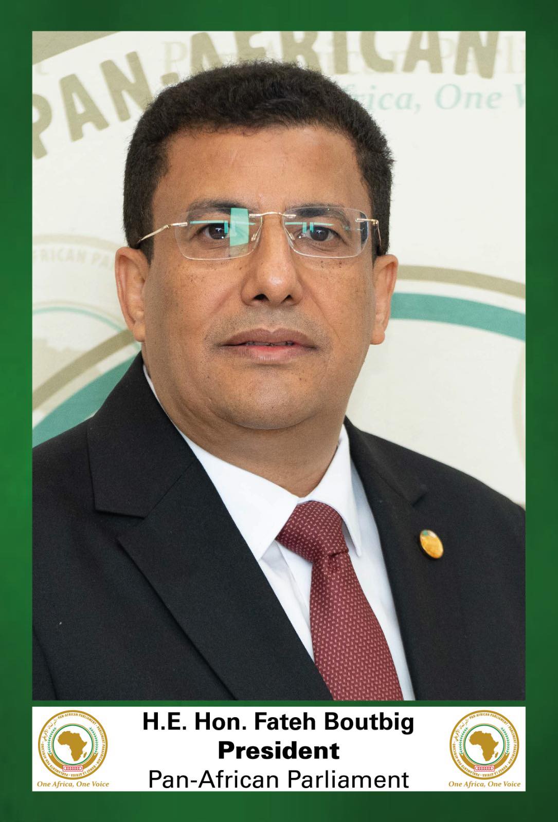 Fateh Boutbig Elected Pan-African Parliament President