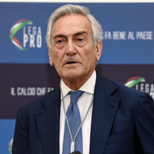 Italian Football Chief, Gravina Resigns After Italy World Cup Failure