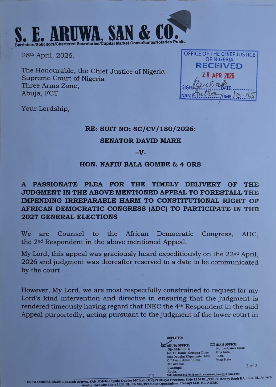 Mark Demands Swift Supreme Court Verdict (News Central TV)