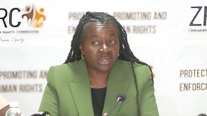 Zimbabwe President Removes Rights Commission Chair