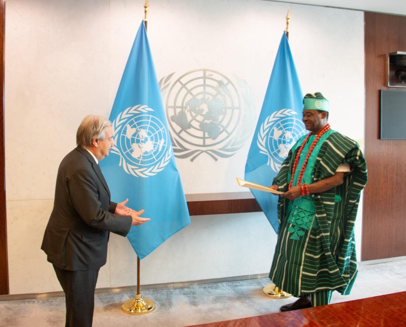 Jimoh Ibrahim Assumes Office as Nigeria’s UN Envoy (NewsCentral TV)