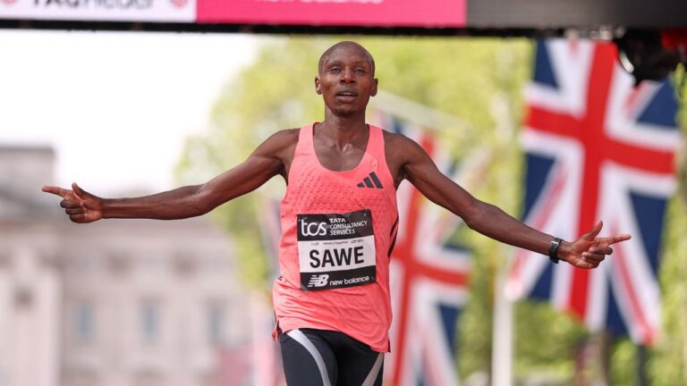 Kenya’s Sawe Makes Marathon History