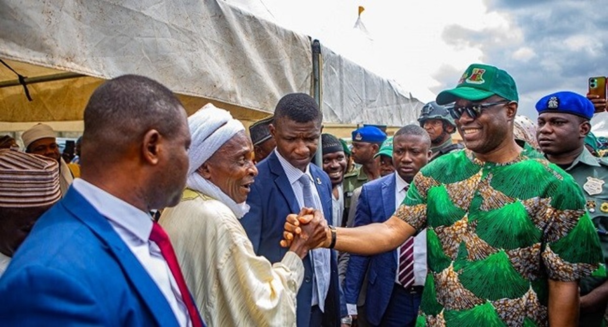 Governor Makinde at the farewell ceremony for Hajj pilgrims on Wednesday, April 29, 2026. 