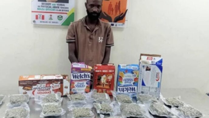 NDLEA Seizes Cocaine Hidden in Food Flasks