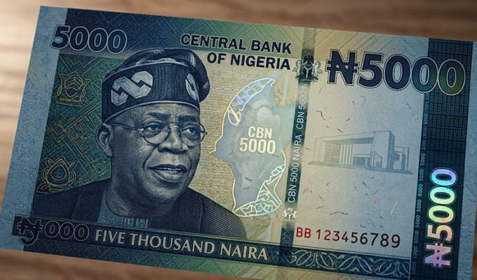No ₦5,000 Note Issued - CBN