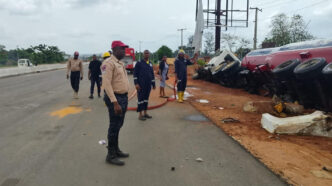 One Dead in Awka-Enugu Highway Tanker Crash