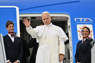 Pope Leo Departs Rome for Africa Tour