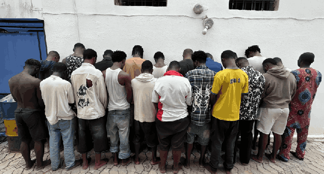 Police Arrest 23 Suspected Cultists in Lagos