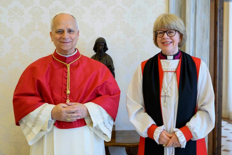 Pope Meets First Female Canterbury Archbishop