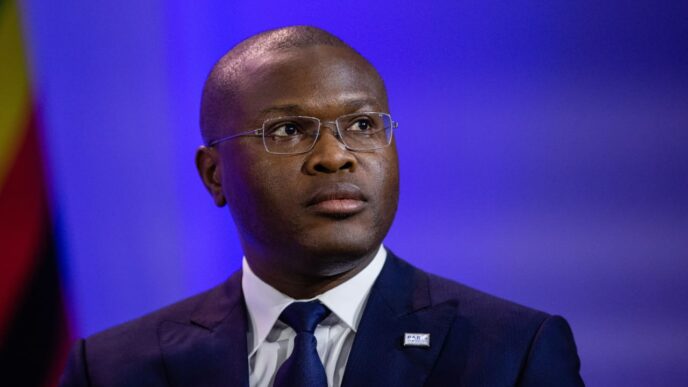 Talon-Backed Candidate Wadagni Casts Vote (News Central TV)