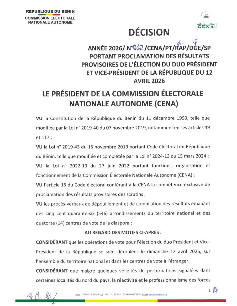 Wadagni (News Central TV)