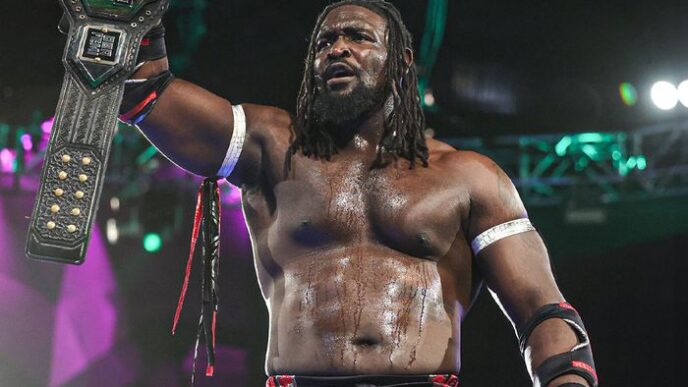 Oba Femi Defeats Lesnar in Five Minutes