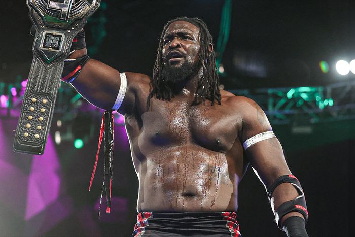 Oba Femi Defeats Lesnar in Five Minutes