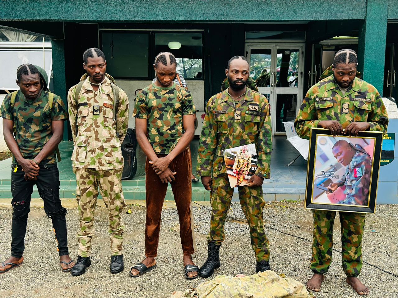 Five fake soldiers nabbed in Lagos