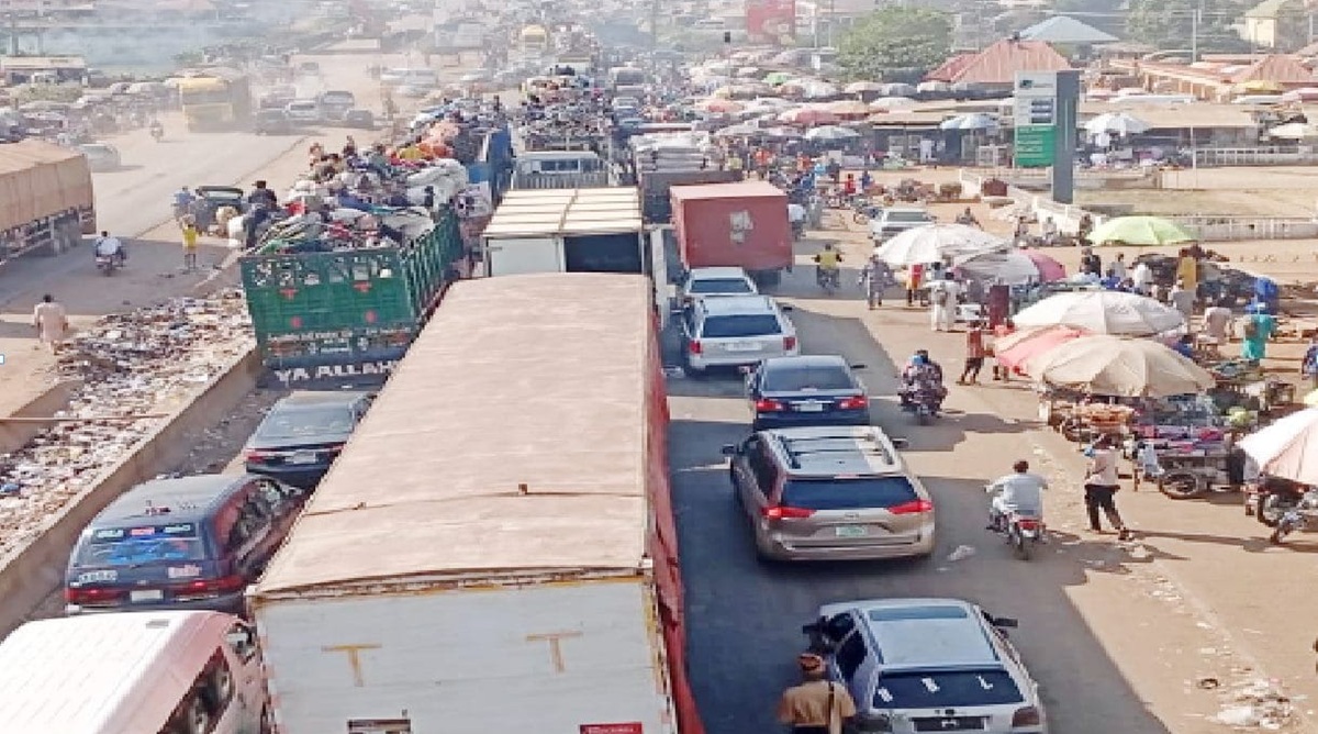Gridlock Leaves Motorists Stranded on Abuja-Lokoja Highway