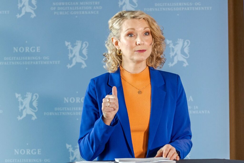 Norway’s Minister of Digitalisation and Public Governance, Karianne Tung