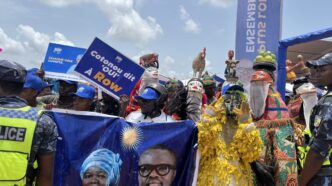 Photos: Final Campaign Day In Benin (News Central TV)