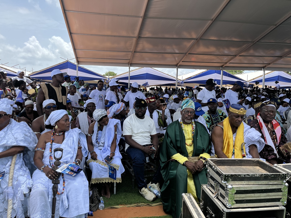 Photos: Final Campaign Day In Benin (News Central TV)