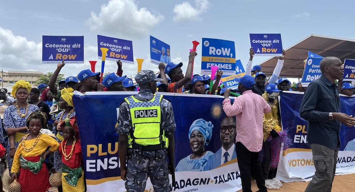 Photos: Final Campaign Day In Benin (News Central TV)