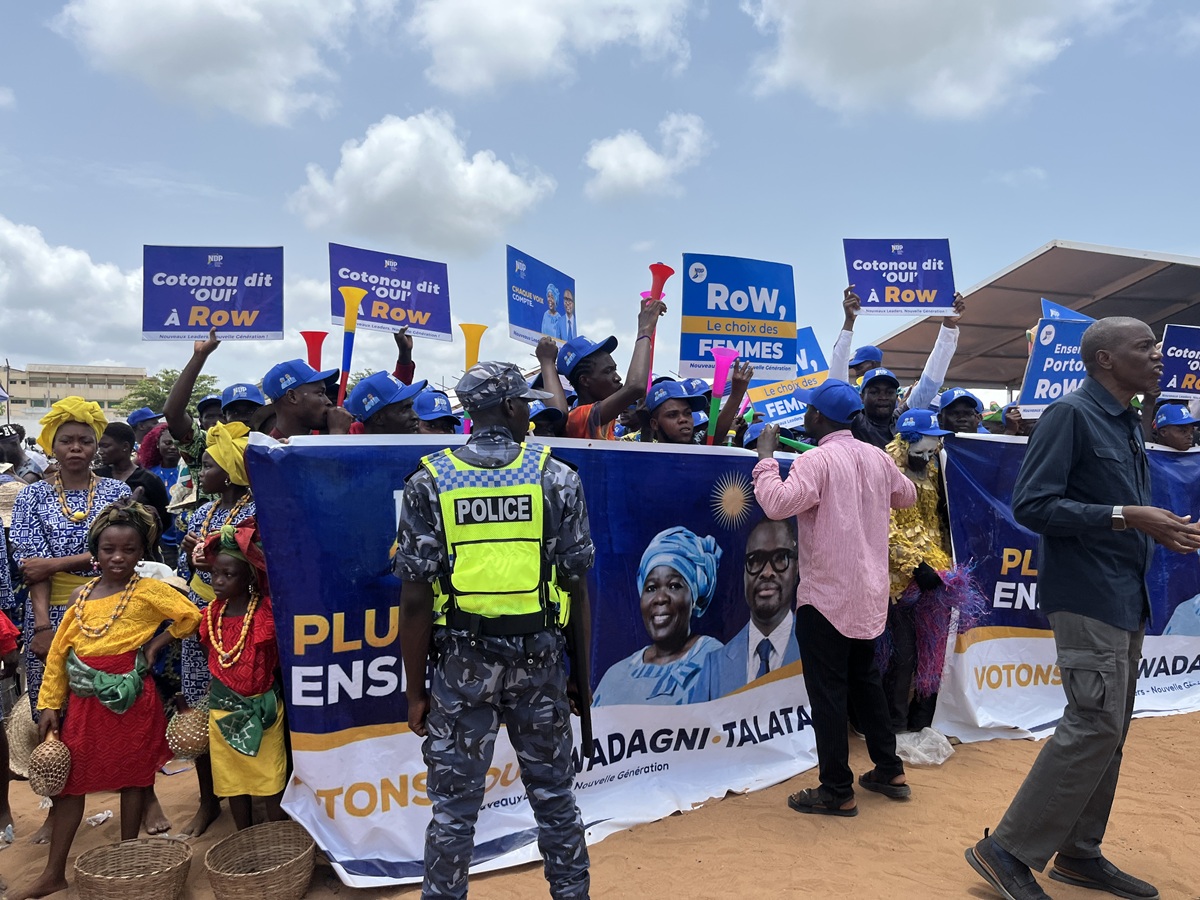 Photos: Final Campaign Day In Benin