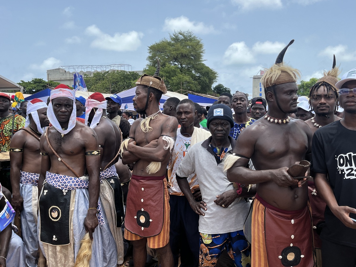 Photos: Final Campaign Day In Benin (News Central TV)