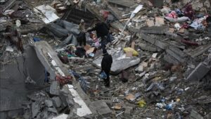 Israeli attacks in the southern Gaza Strip