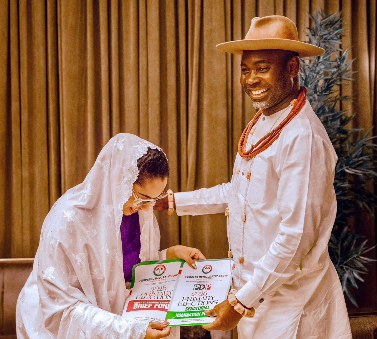 Natasha Buys Senate Form, Eyes Re-Election (NewsCentral TV)