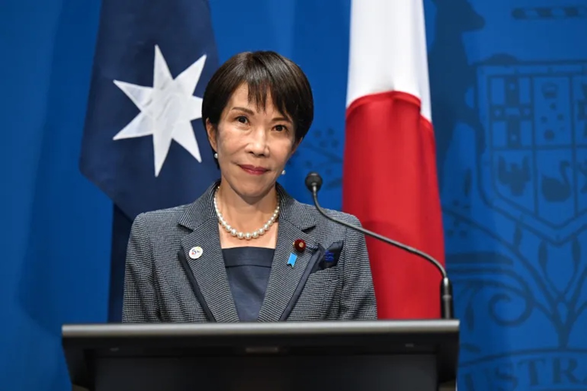 Japanese Prime Minister Sanae Takaichi 