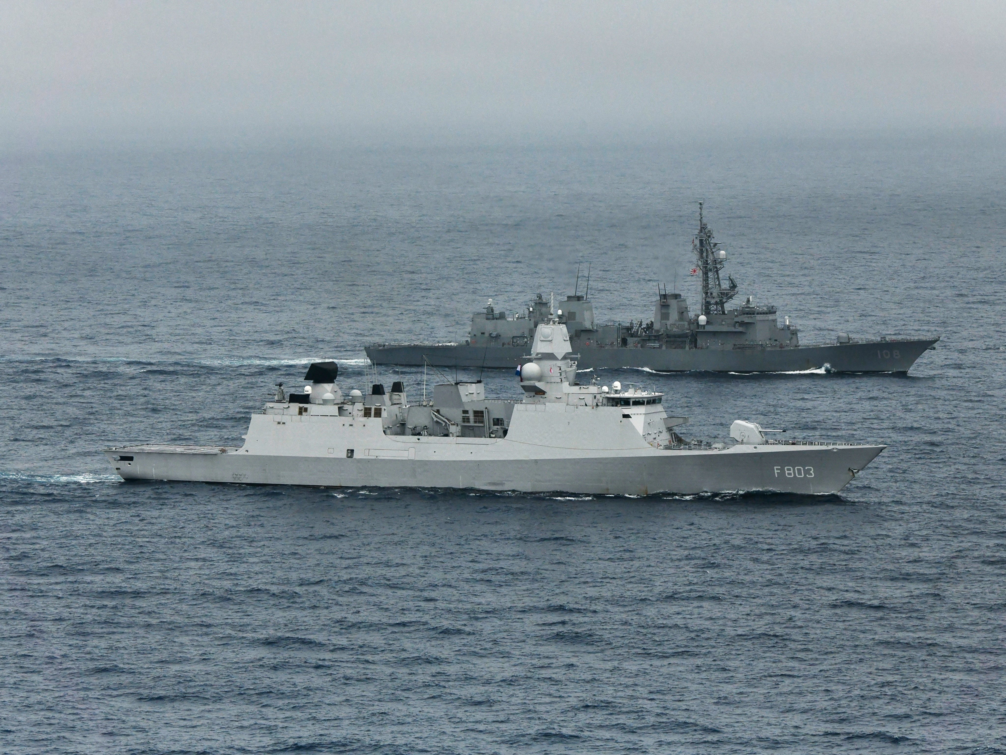 China Warns Dutch Navy Over Sea Dispute