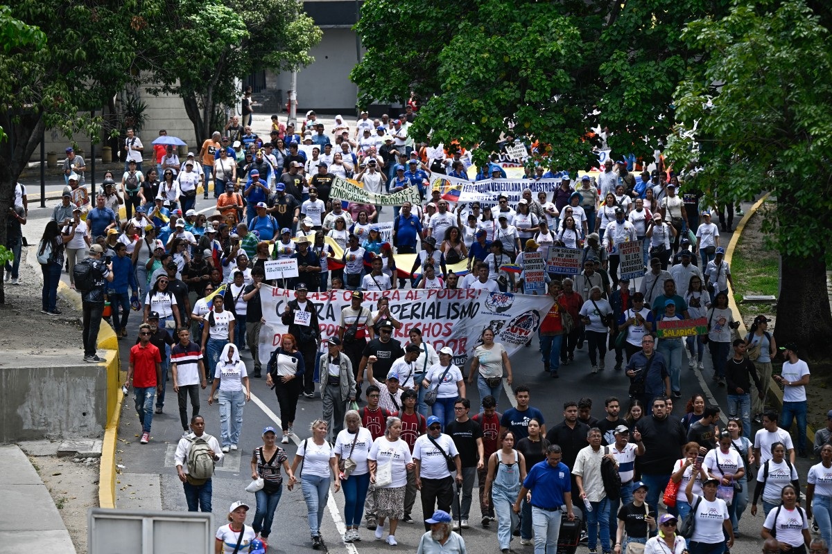 Venezuelans Protest ‘Insufficient’ Wage Hike 