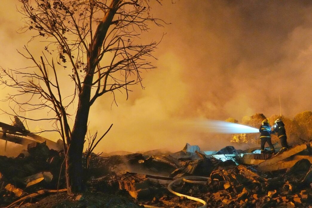 China Factory Blast Death Toll Rises to 37