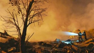 China Factory Blast Death Toll Rises to 37