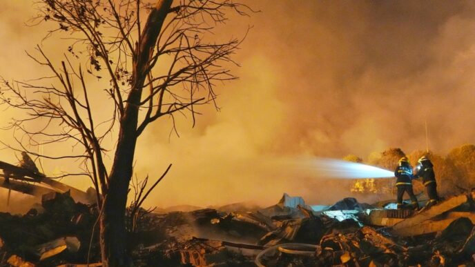 China Factory Blast Death Toll Rises to 37