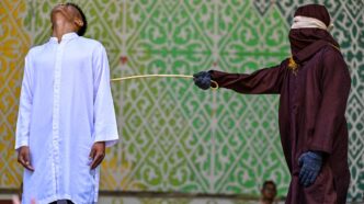 Four Flogged for Sex Outside Marriage in Indonesia