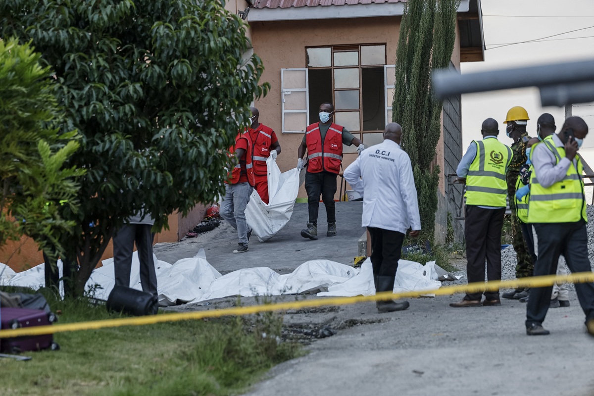 Eight Students Arrested Over Kenyan School Fire 