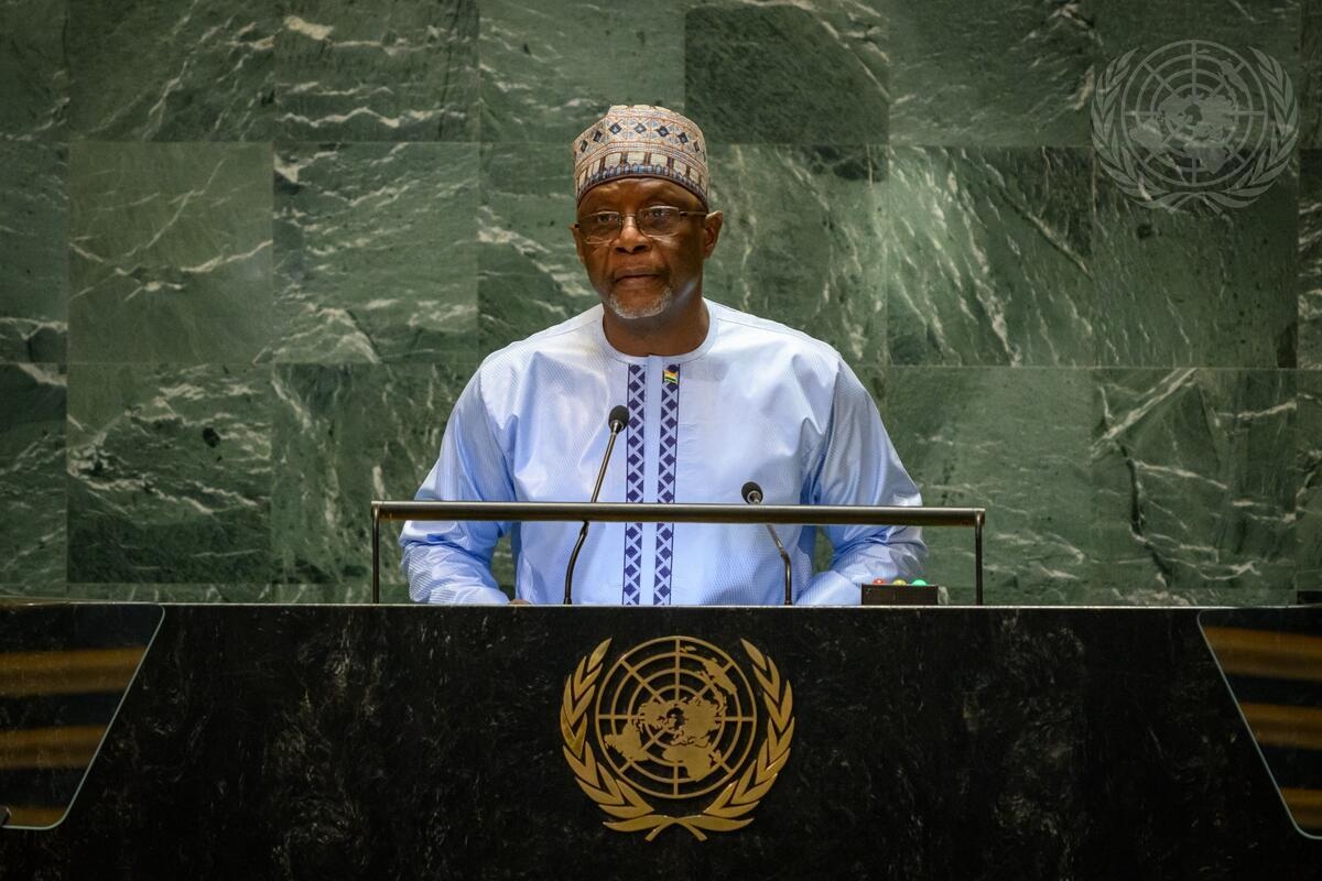 Foreign Minister Bakary Yaou Sangare