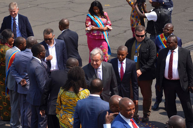 WHO Chief Arrives in Ebola-Hit DR Congo (NewsCentral TV)