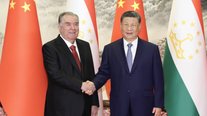 China, Tajikistan Sign 'Good-Neighborliness Treaty' (News Central TV)
