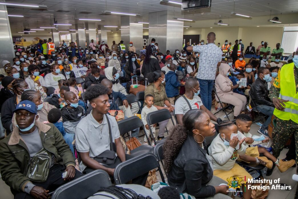 First Batch of Repatriated Ghanaians Arrive (News Central TV)
