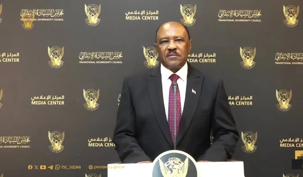 Mohieddin Salem, the Sudanese army-aligned government's foreign minister,