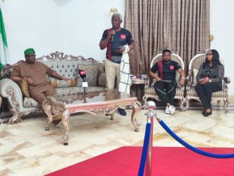 In Pictures: News Central TV Visits Plateau Governor (NewsCentral TV)